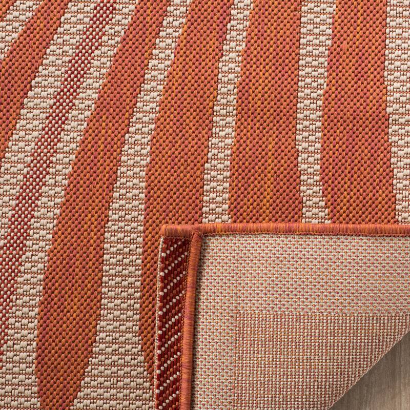 Martha Stewart by SAFAVIEH Tropic Palm Indoor/ Outdoor Waterproof Rug