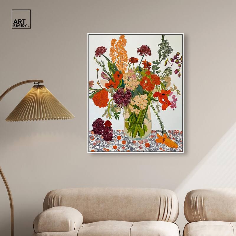 Abundant Blossom Canvas by Art Remedy