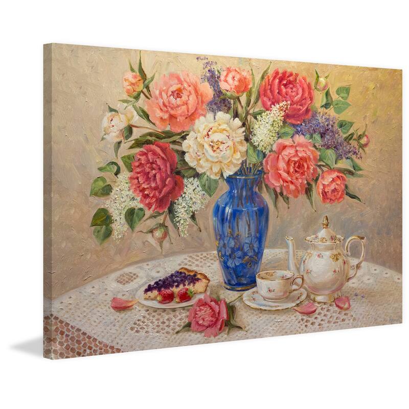 Breakfast Ready Print on Wrapped Canvas