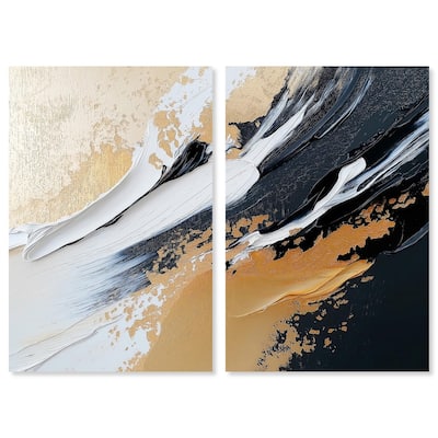 Forces III Canvas Set of 2 by Art Remedy, Gallery Wrapped