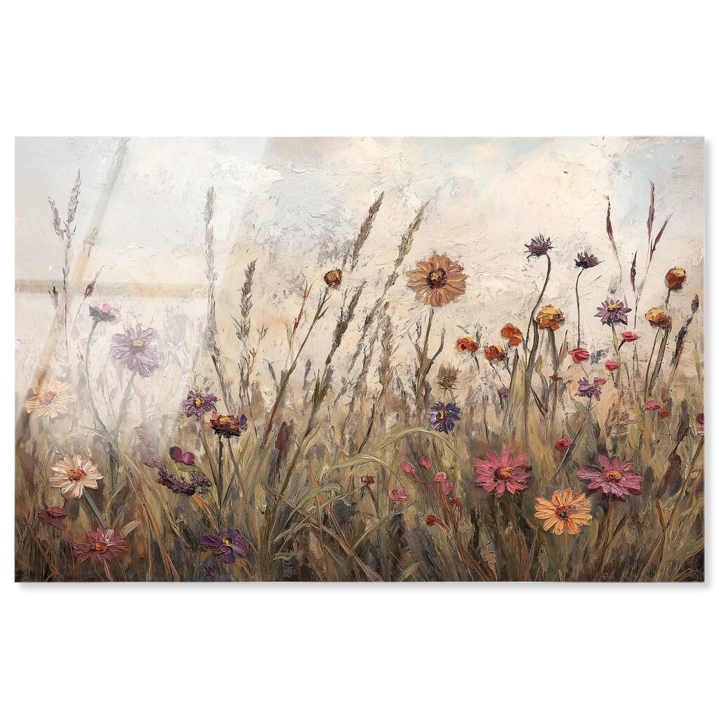 Vintage Blooms II Acrylic by Art Remedy, Ready to Hang