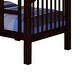 preview thumbnail 5 of 4, Twin Over Twin Bunk Bed, Pine Wood, Slatted Headboard, Espresso Brown