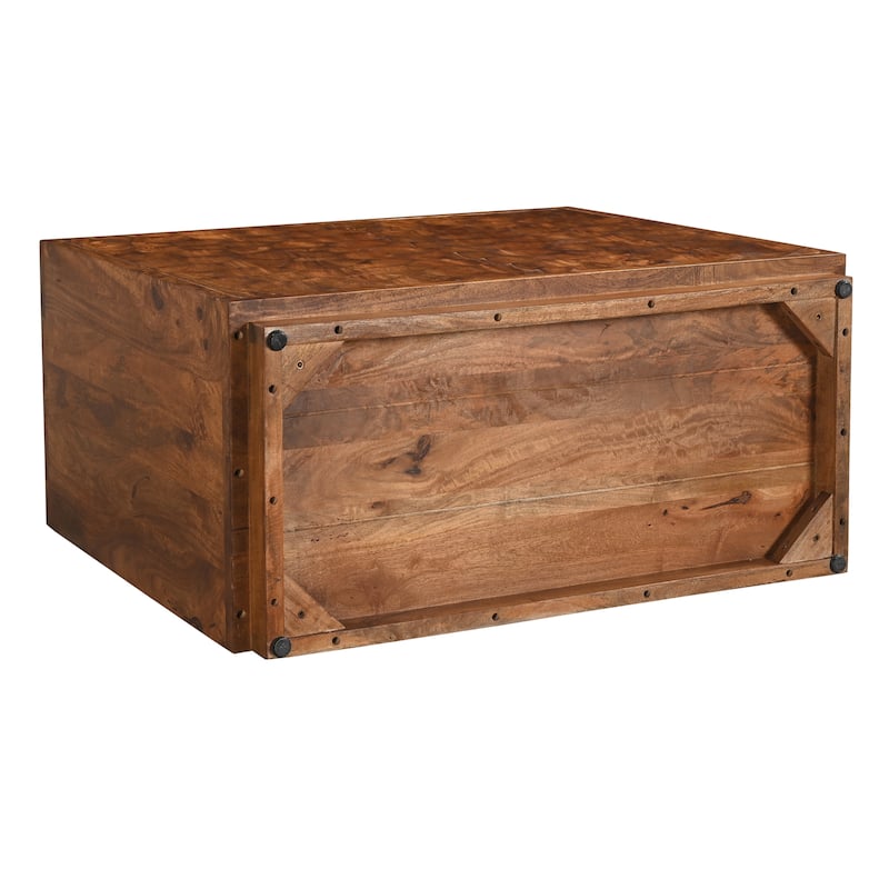 Lydia Contemporary Hardwood Storage Sideboard by Sevita - 38" W x 18" D x 34" H