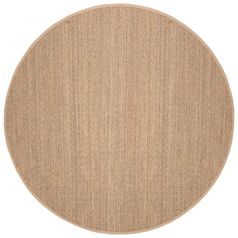 SAFAVIEH Natural Fiber Oceana Herringbone Seagrass Rug