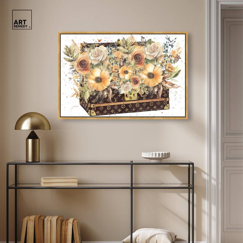 Doll Memories - Golden Memories Canvas by Art Remedy