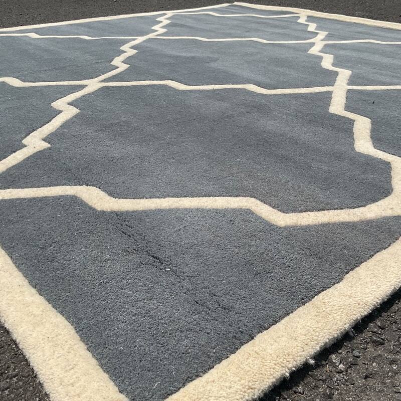 HERAT ORIENTAL Handmade Tibetan Trellis Wool Rug Collection