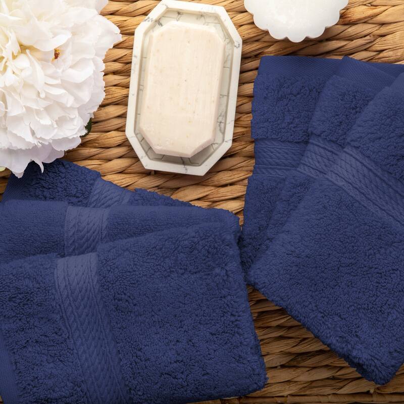 Superior Marche Egyptian Cotton 6 Piece Face Towel Set