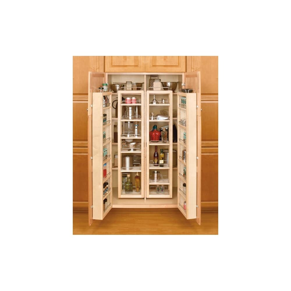 Shop Rev A Shelf 4wp18 51 Kit 4wp Series 51 Tall Swing Out Pantry