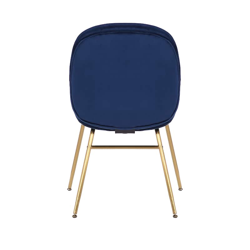 Porthos Home Cace Velvet Gold Leg Dining Chair