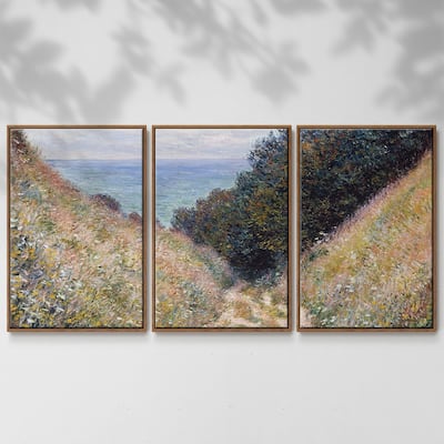 Monet - Multi Piece Framed Canvas