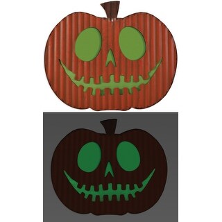 Jack O? Lantern Porch Sitter