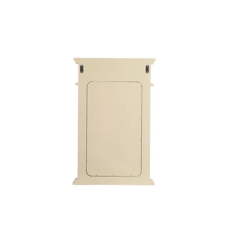 Elegant Lighting Antique Beige Vanity Mirror (22" x 28")