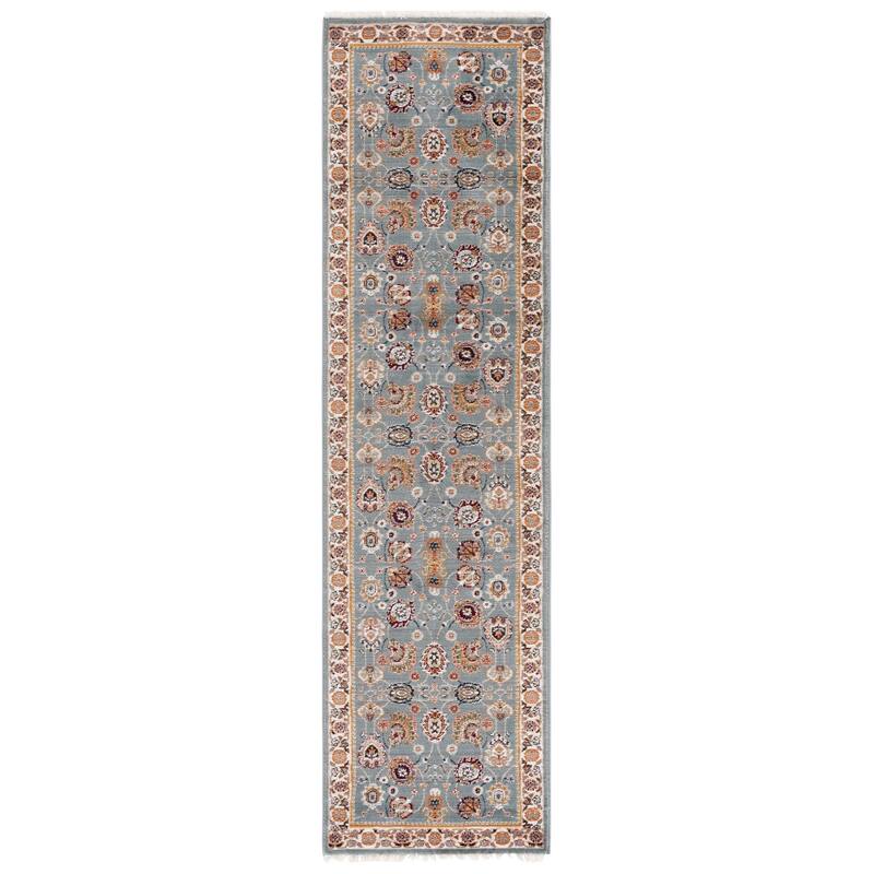 SAFAVIEH Lauren Ralph Lauren Jannetta Transitional Rug - 2' x 8' Runner - Blue/Ivory