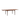 Mayah Walnut Finish Dining Table w/ Extension Leaf