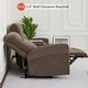 preview thumbnail 75 of 118, MCombo 64.6" Wall Hugger Power Loveseat Fabric Recliner Sofa with USB Ports