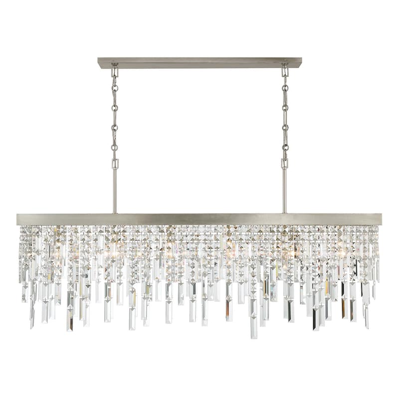 Crystorama Lighting Group WIN-217-CL-MWP Winfield 6 Light 49" Wide