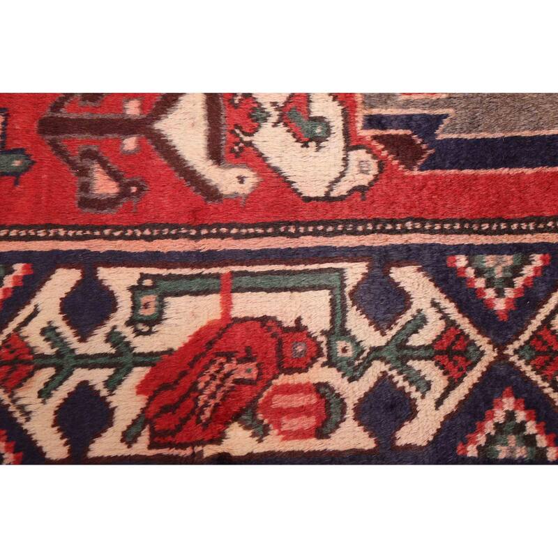 ECARPETGALLERY Hand-knotted Anadol Red Wool Rug - 4'1 x 7'3