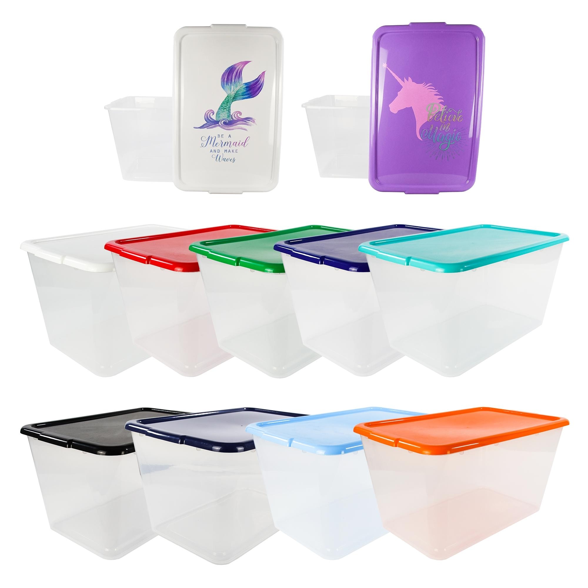 SimplyKleen Set of 2 Plastic Shower Caddy Storage Organizer