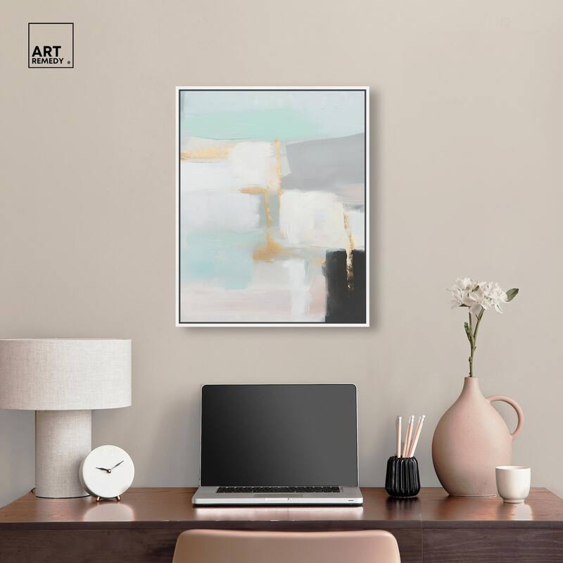 Pale Radiance II Canvas by Art Remedy