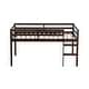preview thumbnail 30 of 28, Stylish & Simple Solid Wooden Twin Loft Bed with Ladder, Sturdy Construction & Safety Guaranteed, Space-saving