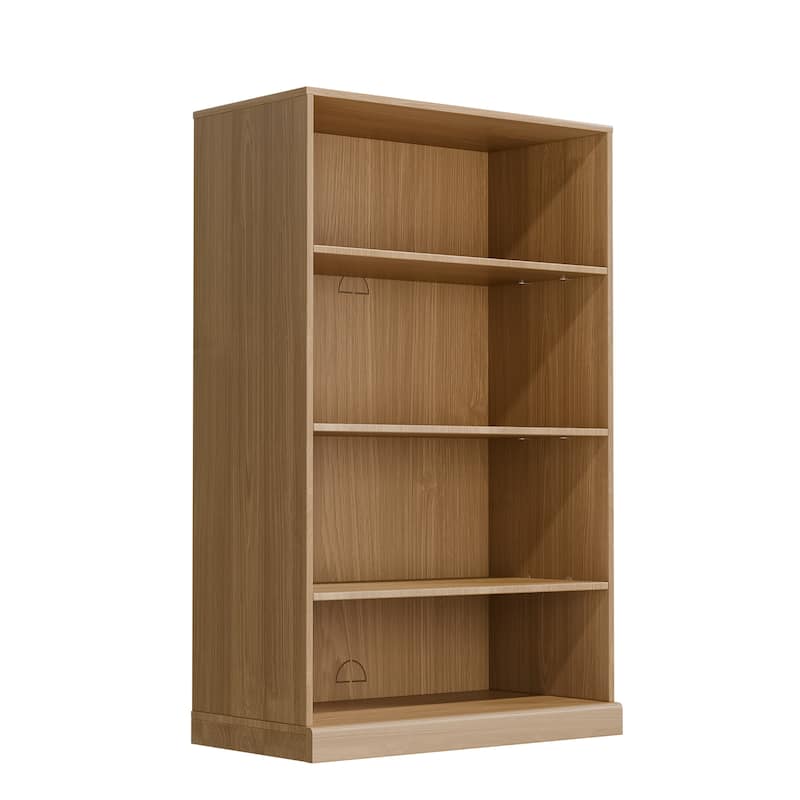 Doorless Wood Bookshelf Storage Cabinet Bookcase&Office Cabinet for Kitchen Bedroom Entryway Living Room Dinning Room