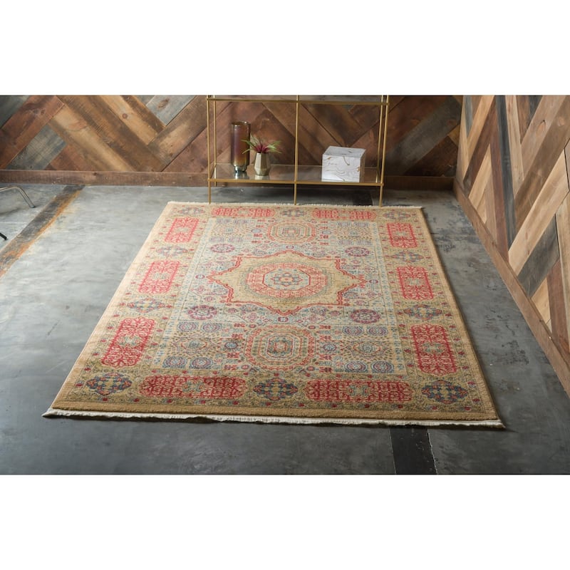 Traditional Cassia Collection Area Rug