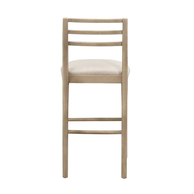 Bar Stool With Ladder Back (Set of 2)