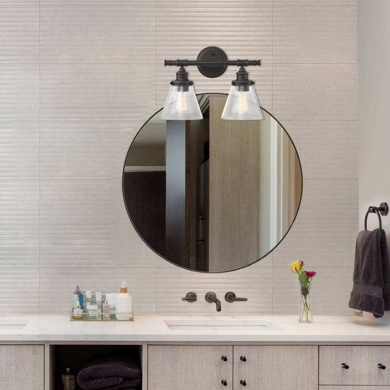 Bellevue GEBF59932 Dynamix 2 Light 16" Wide Bathroom Vanity Light