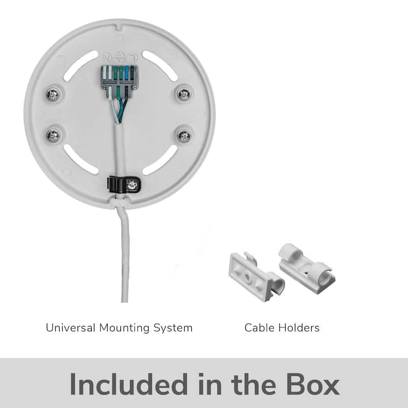 Hunter Plug-In Ceiling Fan Universal Mounting System - Indoor/Outdoor Mount – Mount Anywhere – Wet Rated