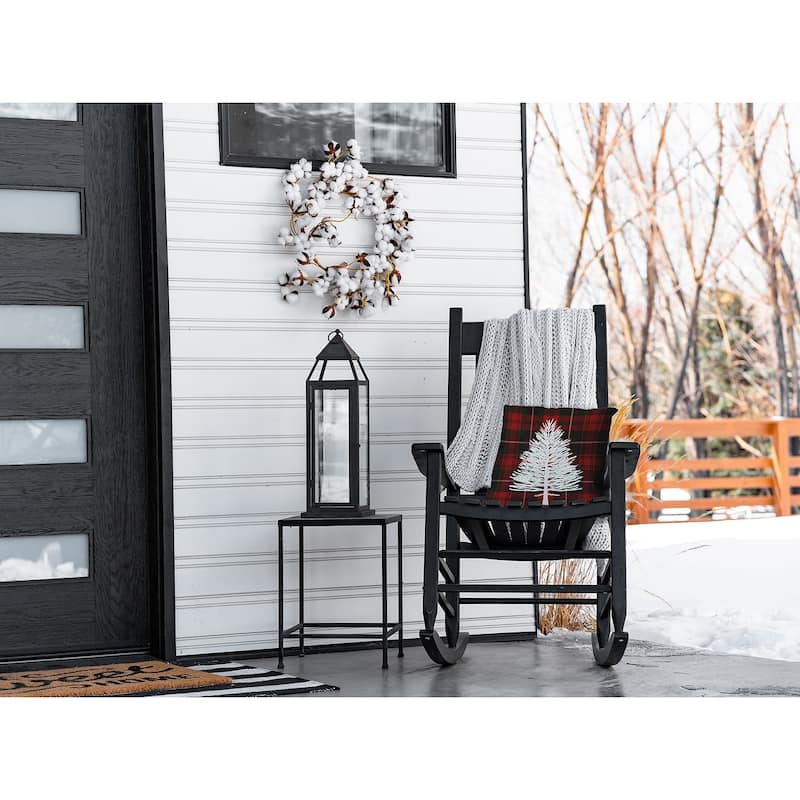 Tartan Pine Accent Pillow