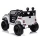 preview thumbnail 15 of 16, Realistic Ride-On Truck for Kids: 12V, 3 Speeds, LED Lights, and Music