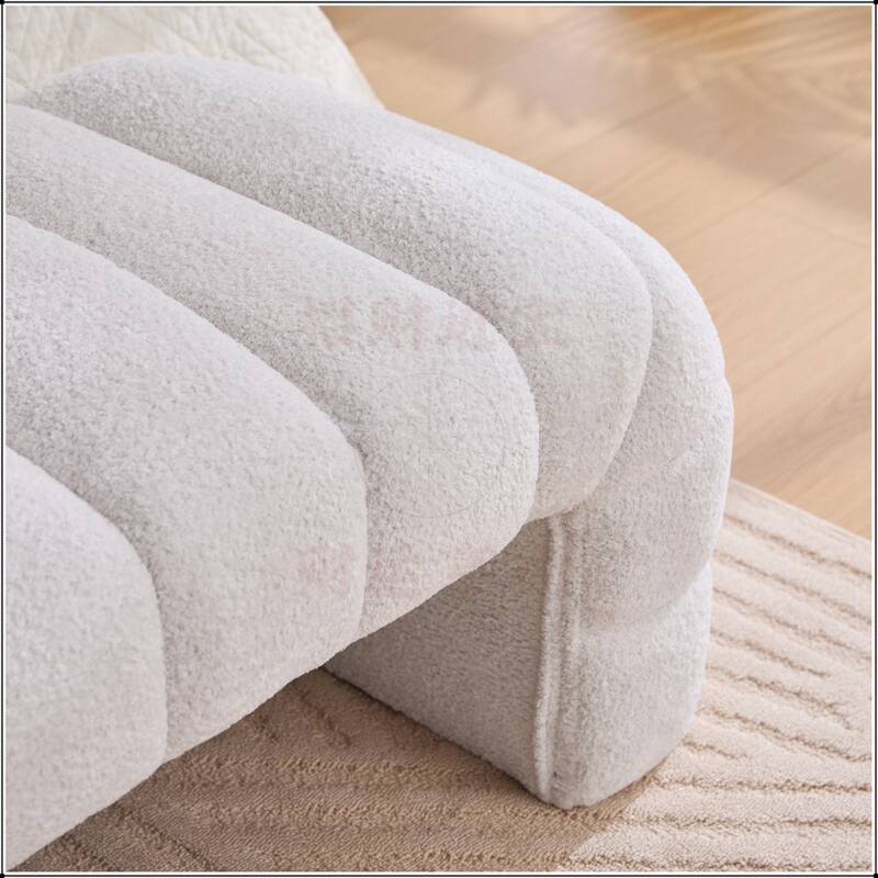 69.7"Wide Upholstered Armless Bed Bench