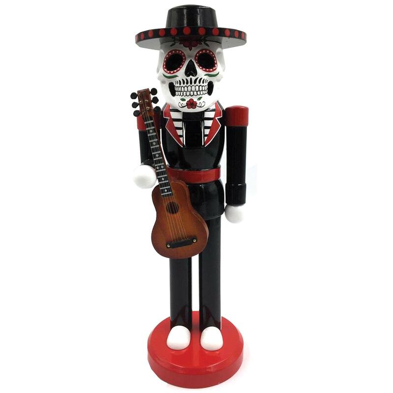 13.25" Mariachi Day of the Dead Christmas Nutcracker