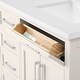 preview thumbnail 13 of 18, Martha Stewart Canaan 60 in. DoubleSink Bathroom Vanity in PicketFence