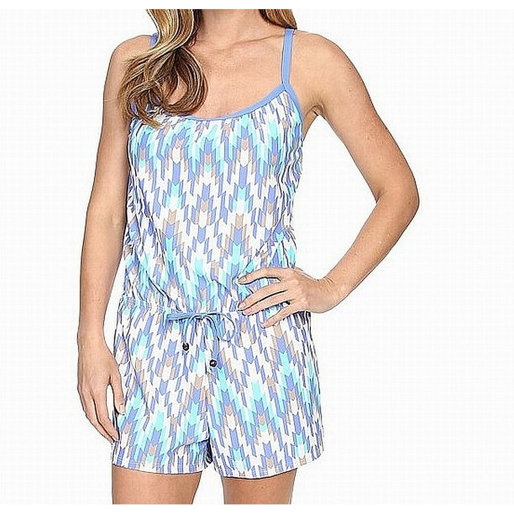 Shop Athena Womens One Piece Desert Escape Romper Swimwear Size