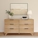 preview thumbnail 27 of 34, Plank and Beam Haven 6-Drawer Dresser with Drawer Pull Handles