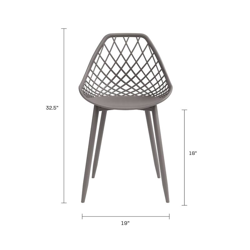 Jamesdar Kurv Mid-Century Dining Chair (Set of 2)