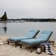 preview thumbnail 19 of 52, Arden Selections Oceantex Outdoor Chaise Lounge Cushion 72 x 21