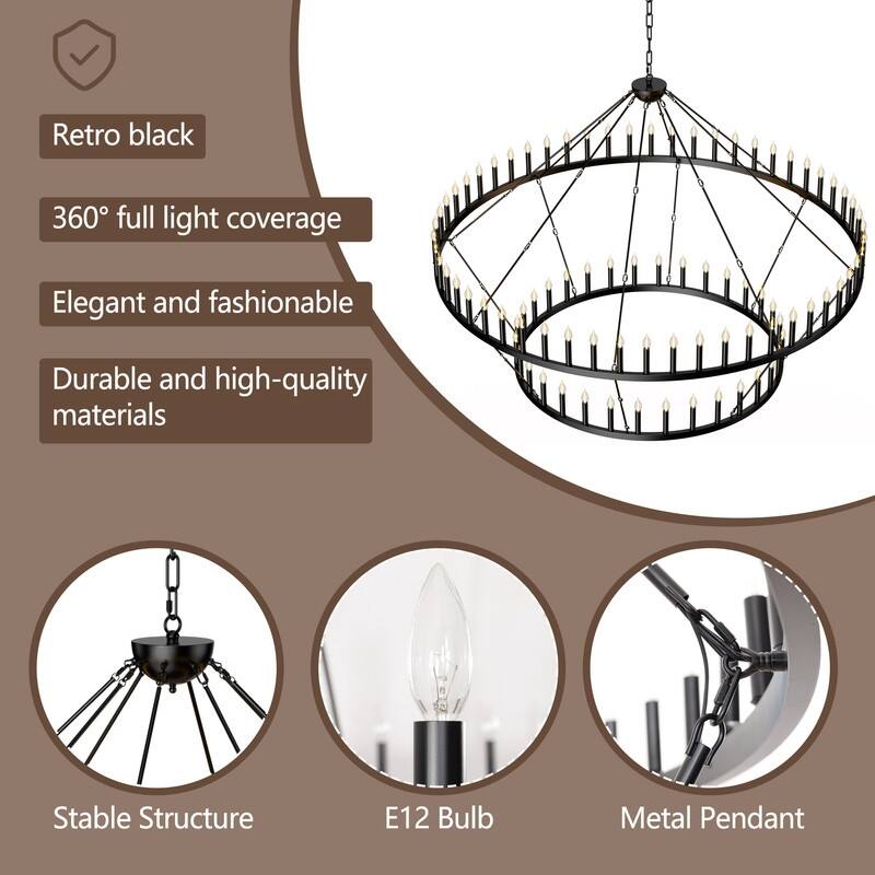 Large Wagon Wheel Chandelier,Round High Ceiling Chandeliers