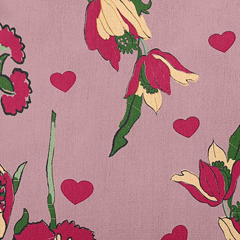 Love In The Garden Valentines Day Decorative Throw Pillow