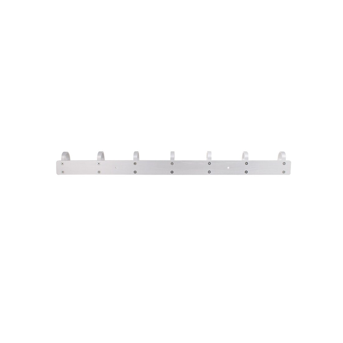Shop Aluminum 7 Hooks Clothes Shower Towel Coat Wall Hook Hanger