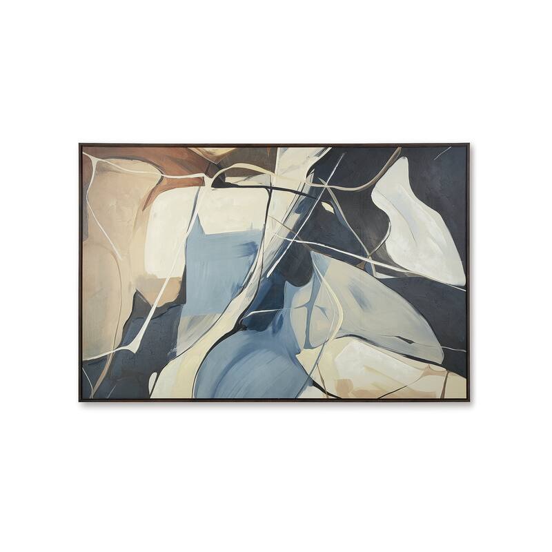 Signature Design by Ashley Avalen Blue/Beige Wall Art