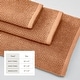 preview thumbnail 95 of 174, Linery & Co. Luxury Cotton Textured Bath Towel.