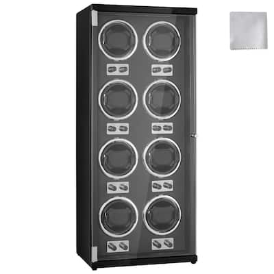 Watch Winder, Watch Winder for Men's and Women's Automatic Watches, with Super Quiet Japanese Mabuchi Motors, Blue LED Light