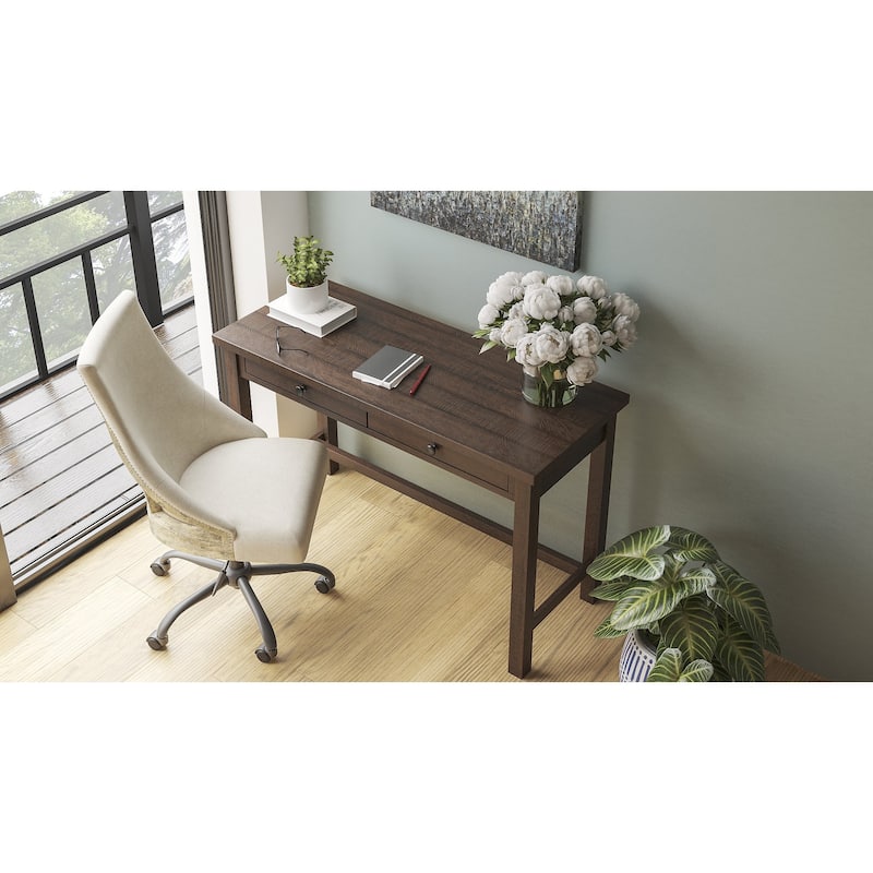 Camiburg Casual Home Office Desk, Natural