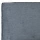 preview thumbnail 2 of 1, SAFAVIEH Martin Grey Velvet Upholstered Tufted Headboard
