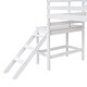 preview thumbnail 17 of 16, Twin Size Loft Bed Platform Kids Bed with ladder, Grey