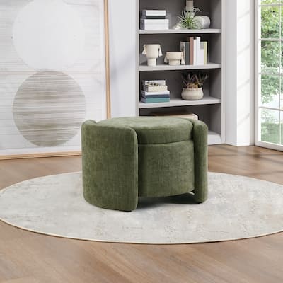 Sable Storage Ottoman