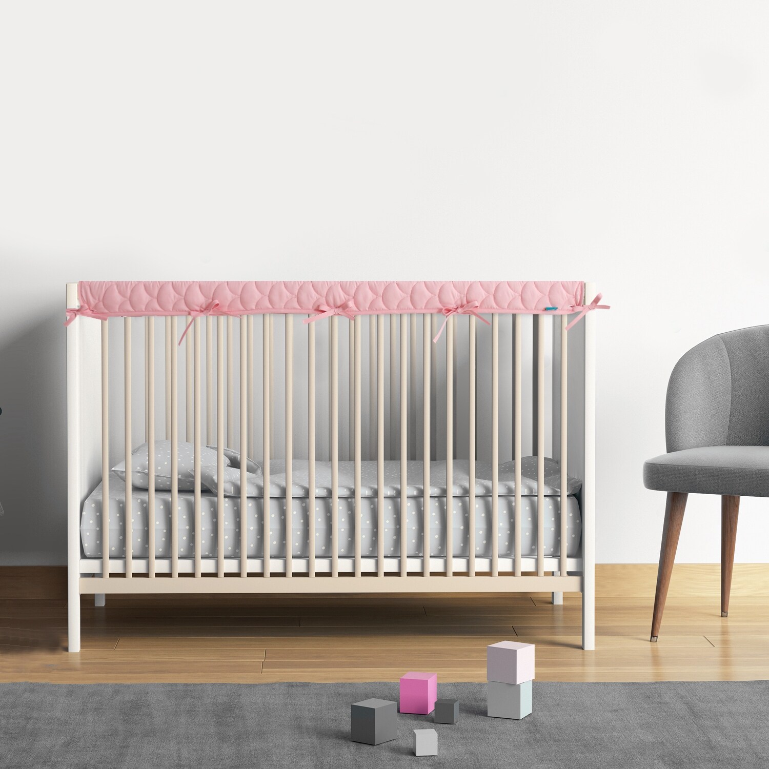 Lambs and ivy calypso crib rail cover clearance