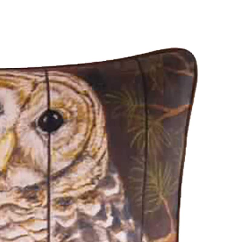 18" x 18" Owl Digital Print Throw Pillow
